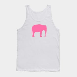 Pink Elephant Tank Top